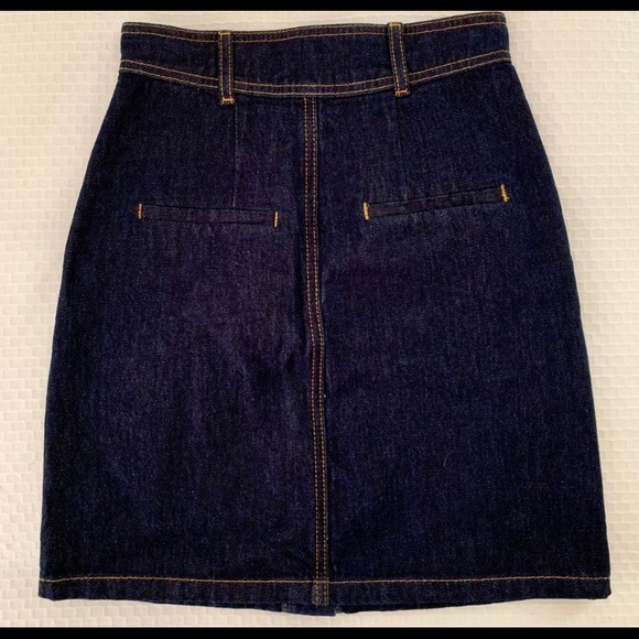Maje Denim button up skirt - Picture 3 of 3